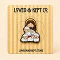 "Jesus, The Shepherd" Enamel Pin