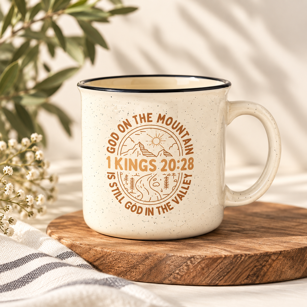 "God on the mountain" 15 0z Ceramic Mug
