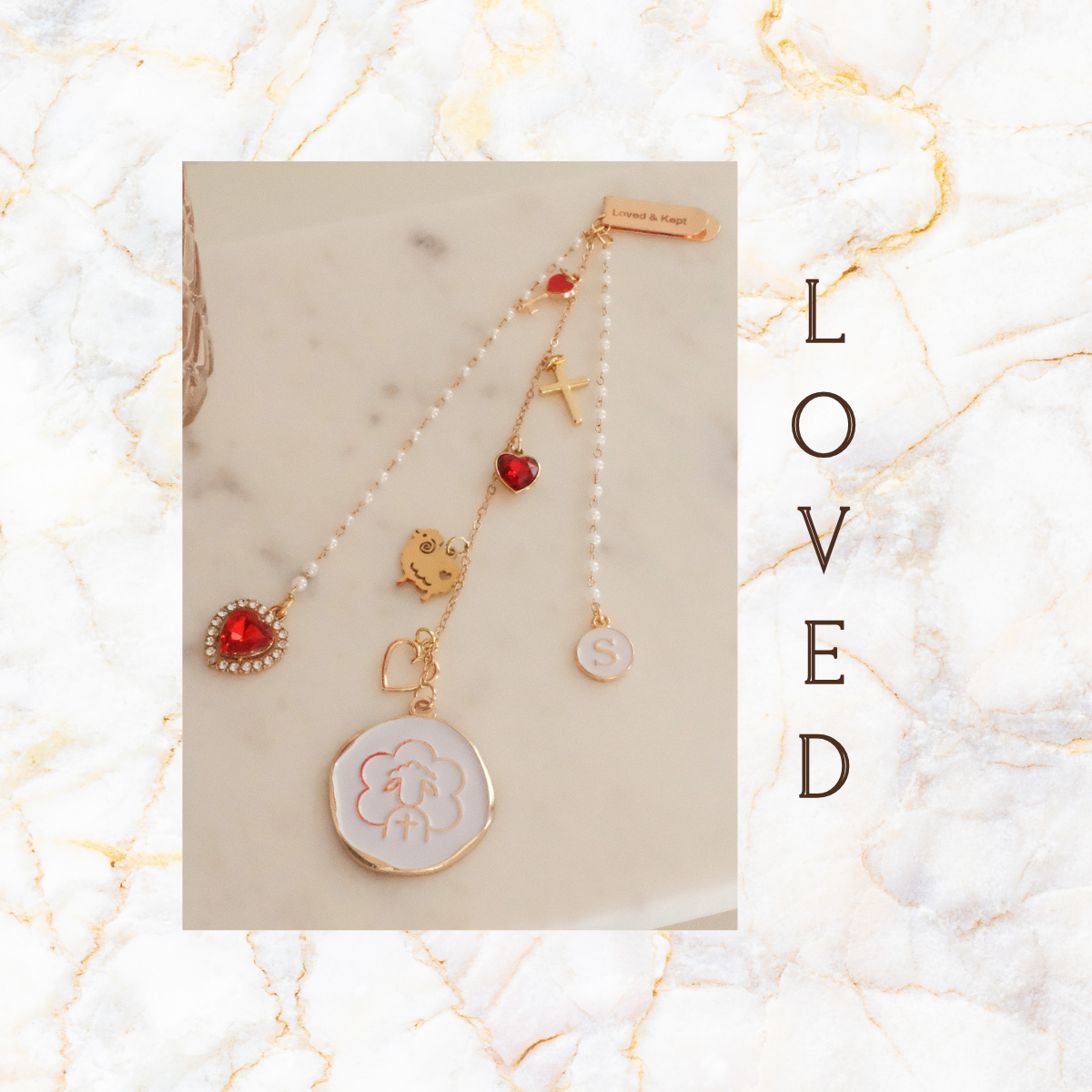Bible Charms | The Loved & Kept Collection