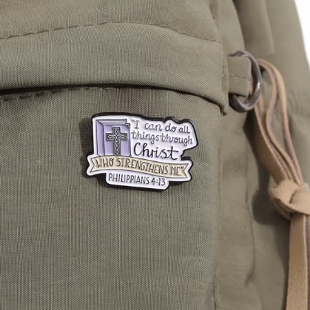 "I Can Do All Things" Enamel Pin