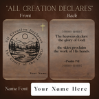 "All Creation Declares"