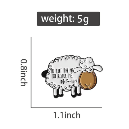"Sheep" Enamel Pin
