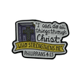 "I Can Do All Things" Enamel Pin