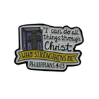 "I Can Do All Things" Enamel Pin
