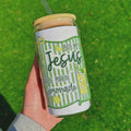 "He'd be making Lemonade" 16 oz Glass Tumbler