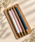 Metal Ballpoint Pen Set | 4 pcs