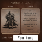 "Armor of God"