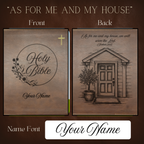 "As for Me and My House"