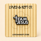 "Team Jesus" Enamel Pin