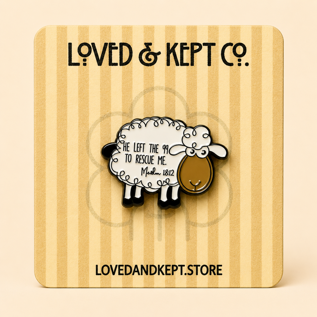 "Sheep" Enamel Pin