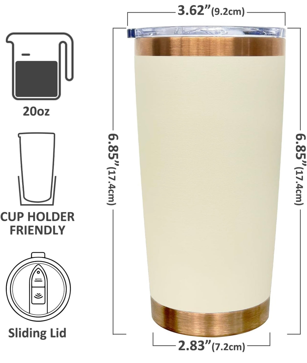 "Blessed is the Nation" 20oz Insulated Tumbler