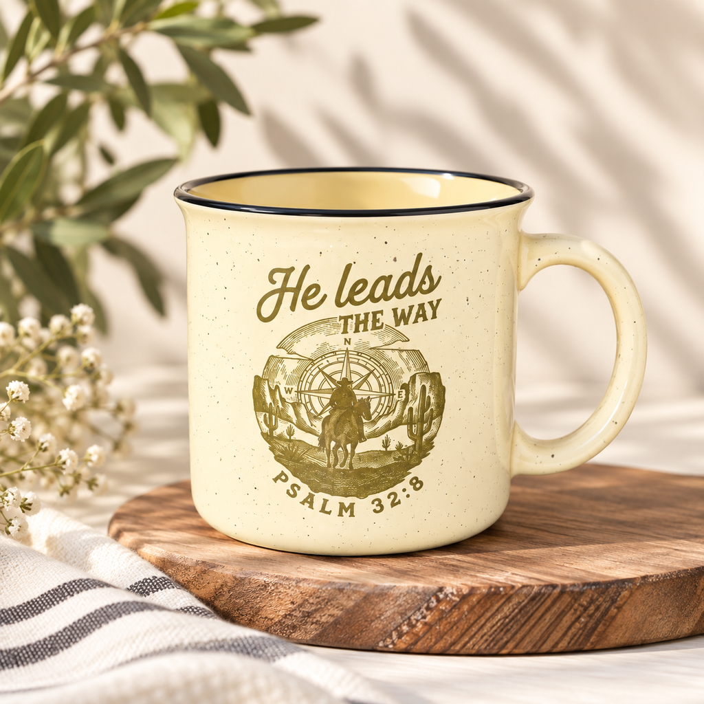 "He Leads" 15 0z Ceramic Mug