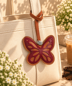 Butterfly Faux Leather | Bag charm