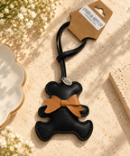 Bear Faux Leather | Bag charm