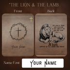 "The Lion & The Lamb"